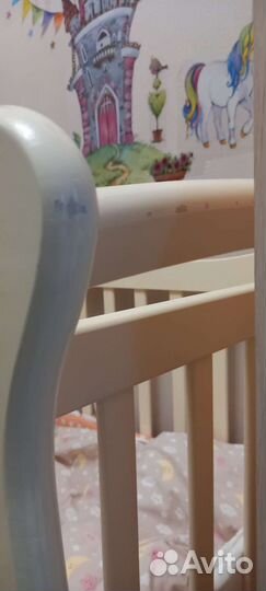 Детская кровать с матрасом