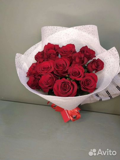 Цветы розы букет