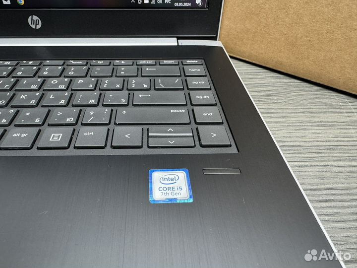 Бизнес HP Core i5-7200U 8Gb DDR4 SSD 256Gb