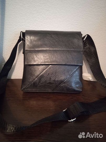 Сумка через плечо мужская. Новая