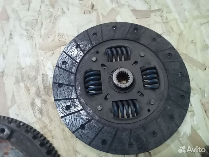 Моховик с корзиной и диском сцепления peugeot 407