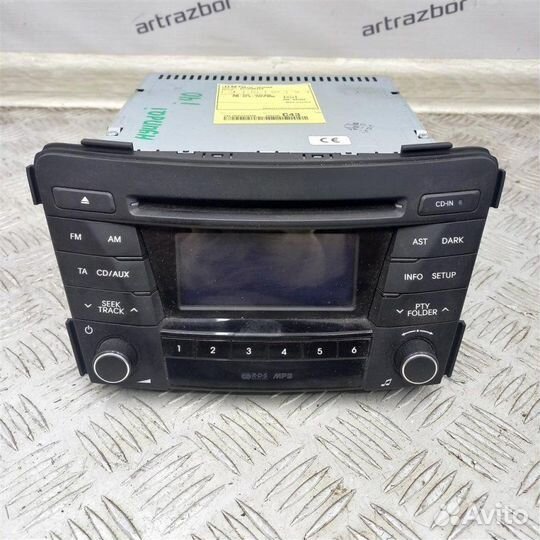 Магнитола Hyundai I40 2.0 G4NA 150Л.С. 2013