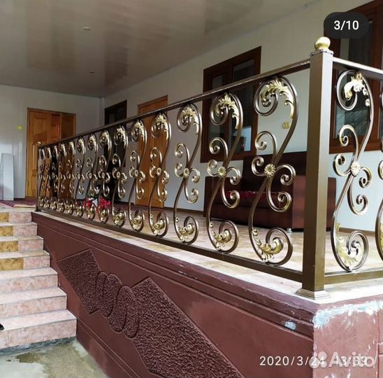 Кованые перила