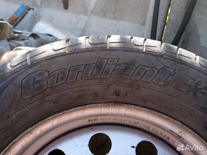 Cordiant Road Runner 6.50 R15