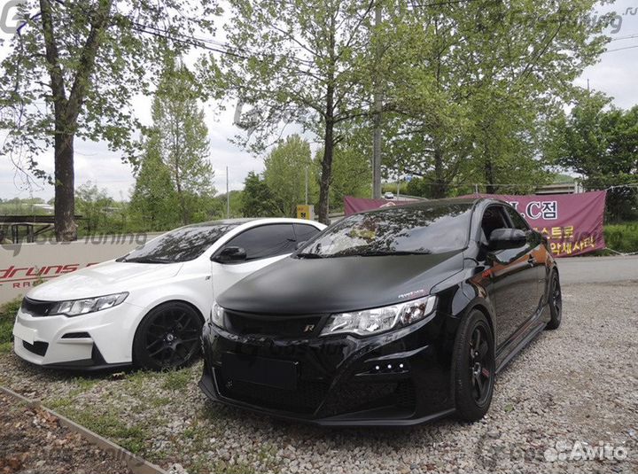 Передний Бампер R-Line Kia Cerato Koup