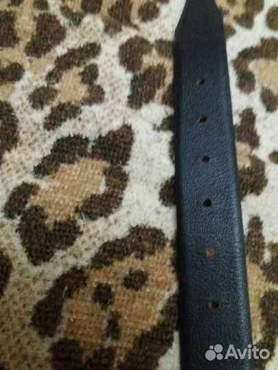 Мужской кожаный ремень