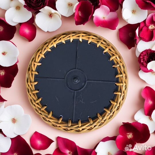 Плетеное кашпо для цветов