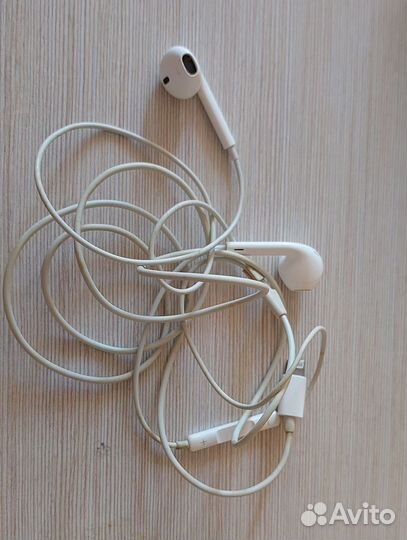 Наушники apple earpods lightning оригинал