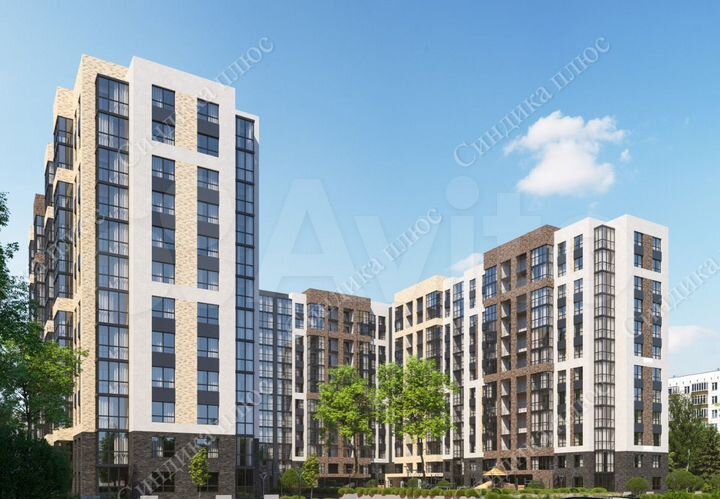 3-к. квартира, 86,4 м², 5/12 эт.
