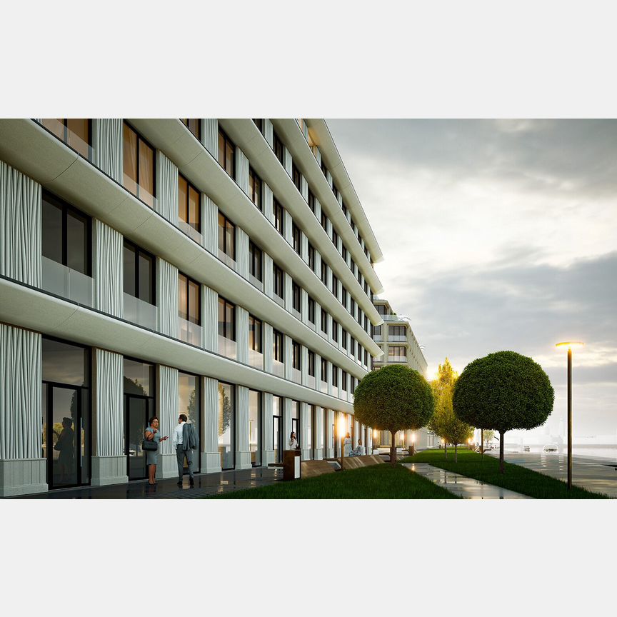 1-к. апартаменты, 42,6 м², 7/8 эт.
