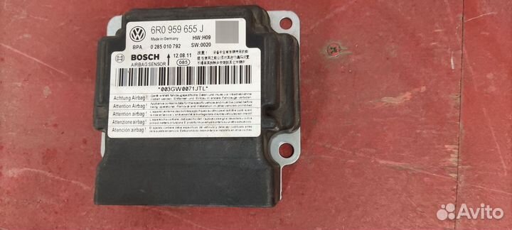 Блок управления AIR BAG Volkswagen Polo 5