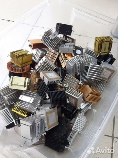 Радиаторы в ассортименте алюминиевые разной формы