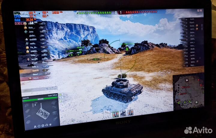 Игровой ноутбук core i5 /видео 2gb/HDD500gb