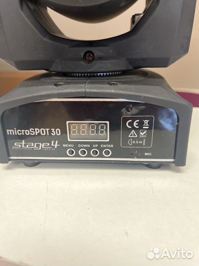 Прожектор полного движения Stage4 microspot 30
