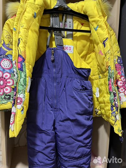 Зимний костюм для девочки