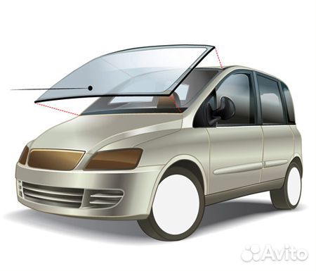 Стекло лобовое на Foton Китай