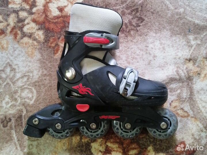 Роликовые коньки детские раздвижные