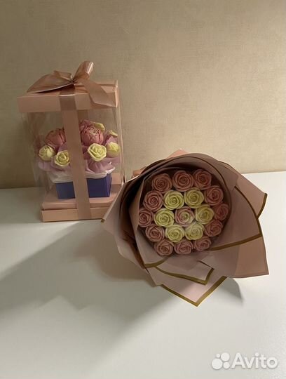 Шоколадные цветы,букеты, розы,пионы в наличии