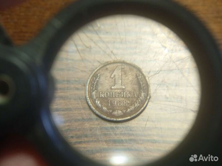 1 копейка 1988 года. Торг