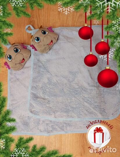 Набор кухонных полотенец из микрофибры