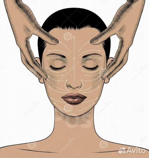 Скульптурный массаж лица