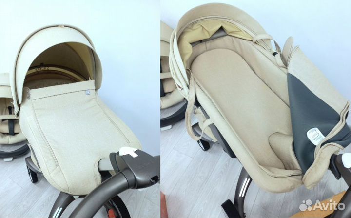 Коляска Stokke xplory 3 в 1 + кроватка+ tatamia