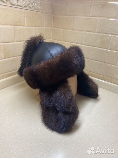 Шапка норковая женская новая 56-58 р