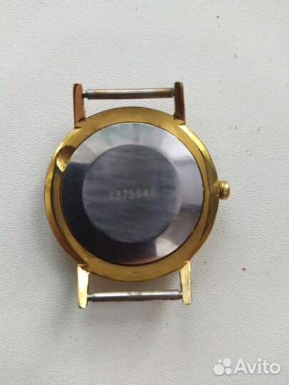 Часы Луч позолоченные СССР