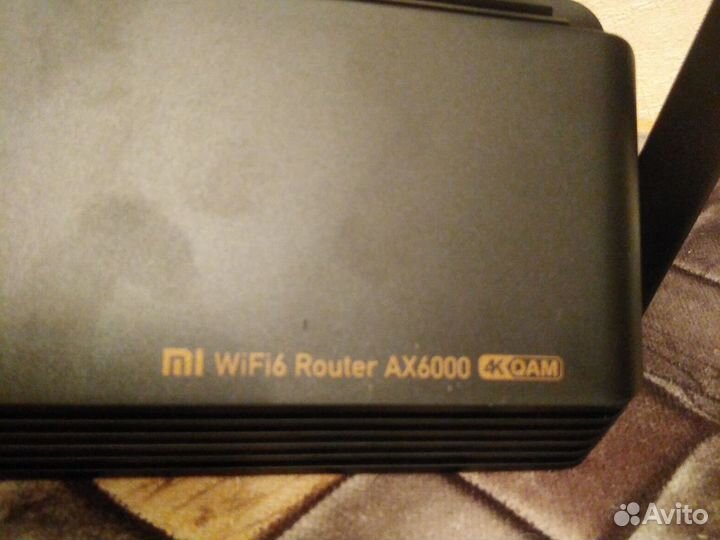 Роутер Xiaomi Mi Wi-Fi Router ах6000 CN Black