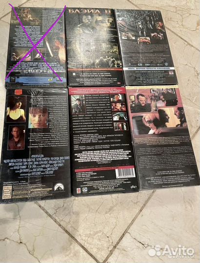 Кассеты с фильмами 2000-х / (VHS)