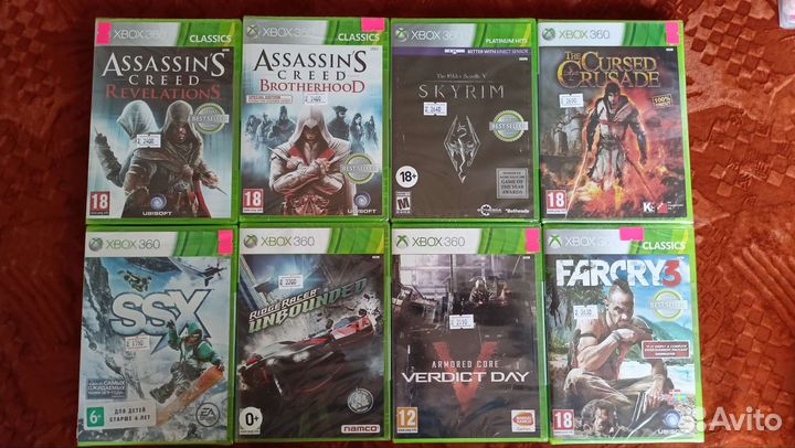 Игры на Xbox 360, PS3, PS4