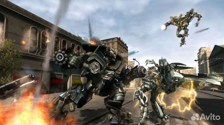 Transformers The Game, б/у, множ.царап., английски