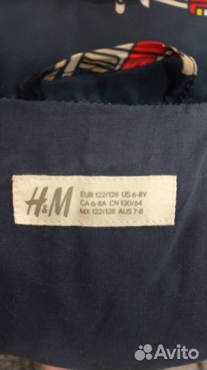 Утепленный жилет H&M пожарные машины