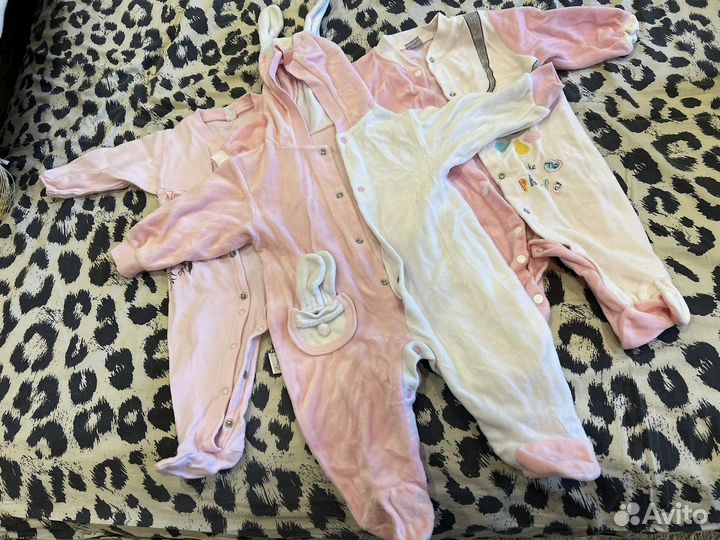Большой пакет вещей на девочку 3-6 месяцев