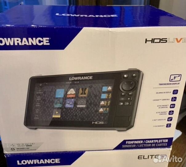 Эхолот lowrance hds 9 live