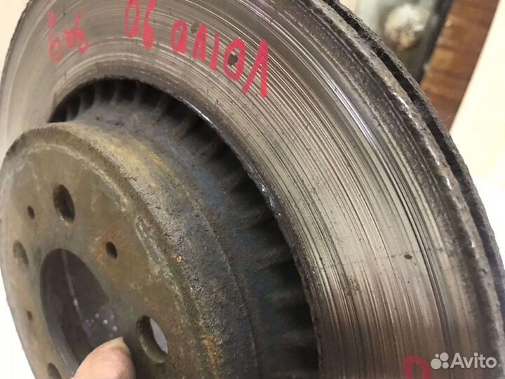 Тормозные диски задние volvo xc90