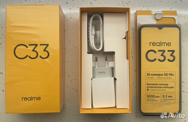 Новый Realme C33 4/128