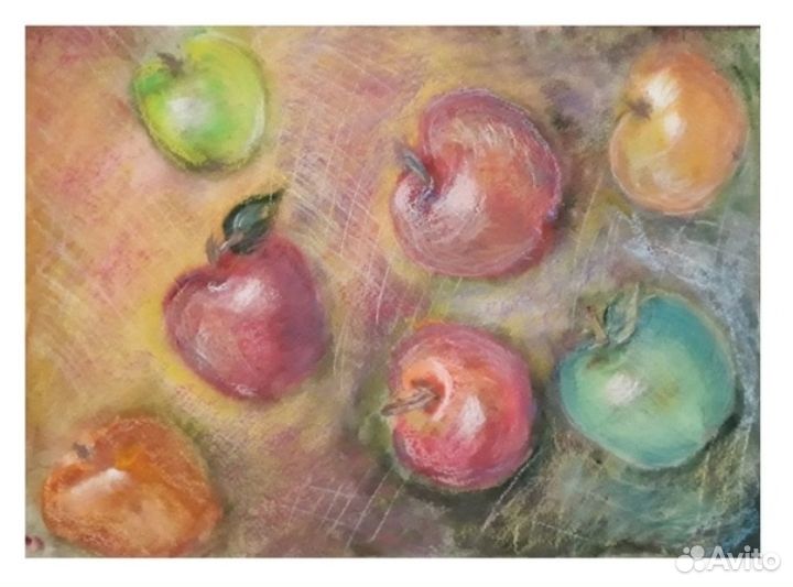 Авторская картина Яблоки