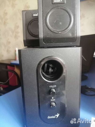 Колонки genius + сабвуфер