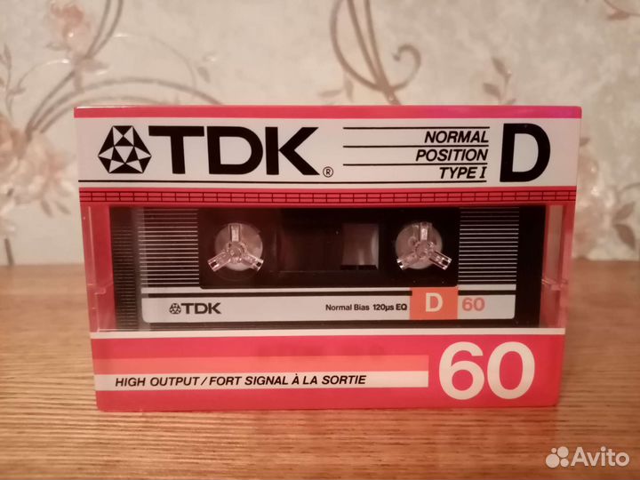 Аудиокассета новая