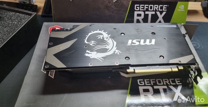 Игровая видеокарта Nvidia RTX 2070 8gb MSI