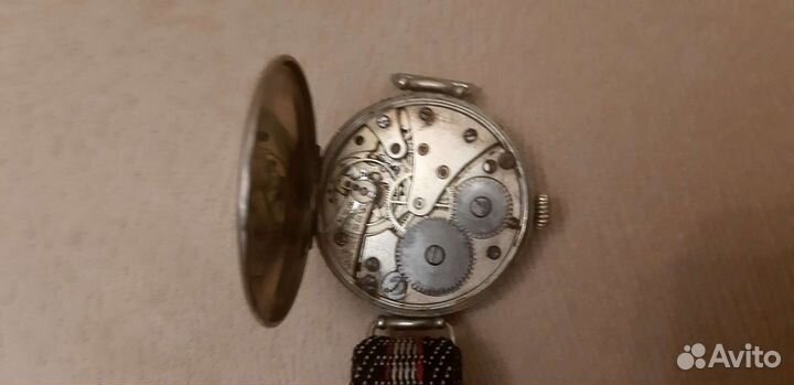 Серебряные часы 1920г. швейцария