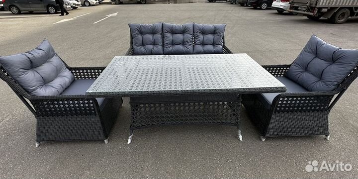 Комплекты Кардинал - уличная мебель из ротанга