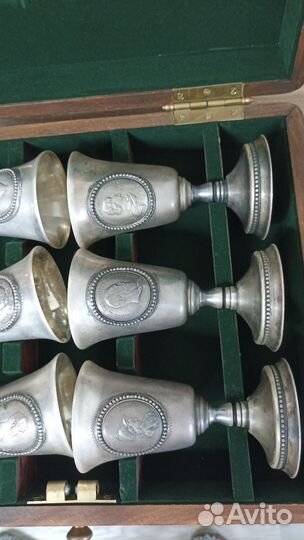 Бокалы (кубки) для вина Цари России