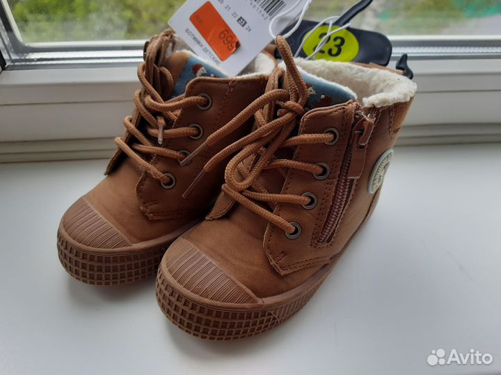 Ботинки демисезонные детские 23