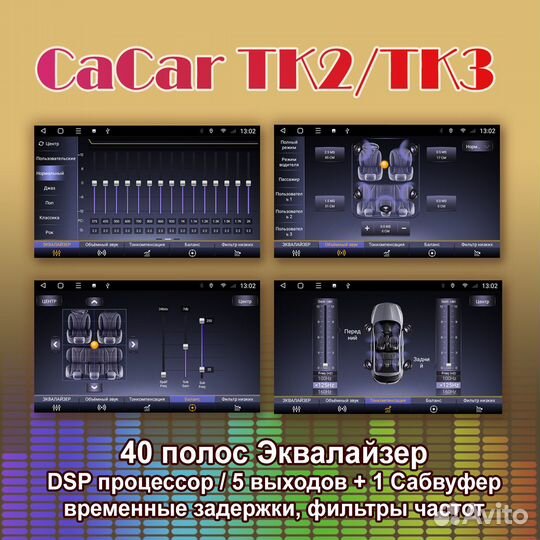 Cacar TK4 6/128 Ford Mondeo 4 + климат