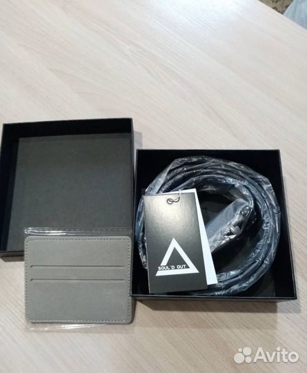 Ремень мужской натуральная кожа новый