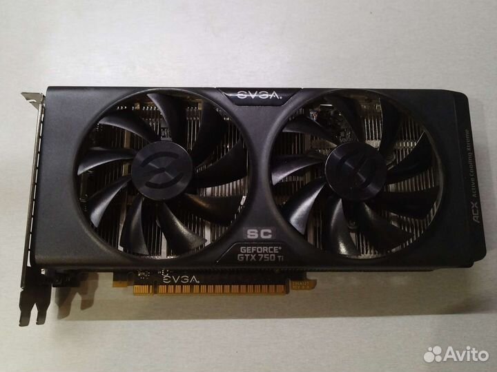 Видеокарта evga GeForce gtx 750ti