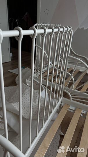 Кровать детская растущая миннен IKEA