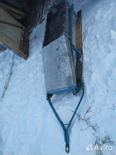Сани для снегохода бу